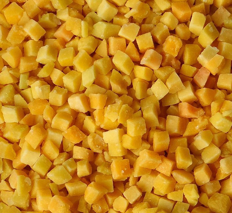 IQF Frozen Peach Diced - Yung Yong